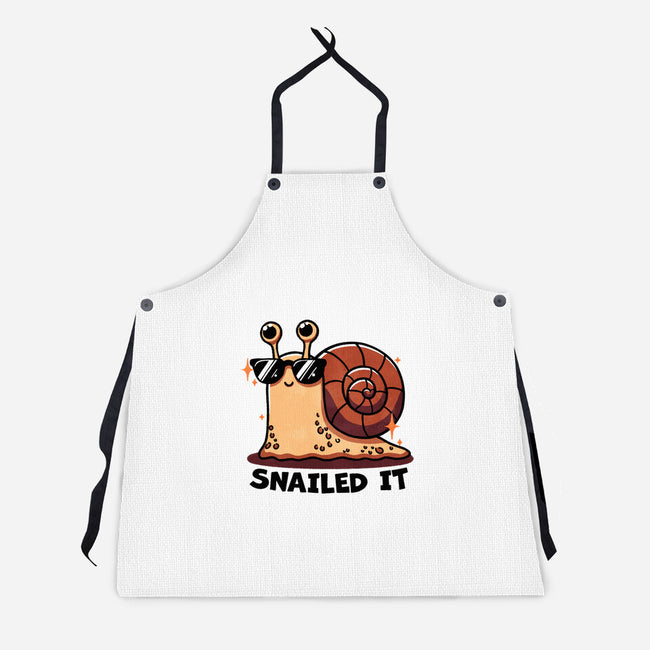 Snailed It-Unisex-Kitchen-Apron-fanfreak1