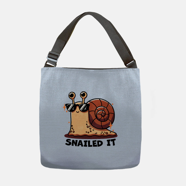 Snailed It-None-Adjustable Tote-Bag-fanfreak1