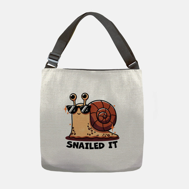 Snailed It-None-Adjustable Tote-Bag-fanfreak1