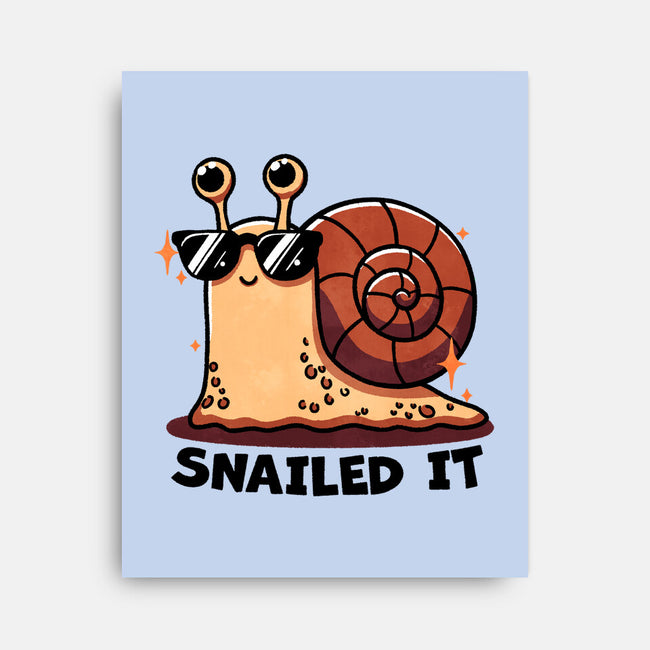 Snailed It-None-Stretched-Canvas-fanfreak1