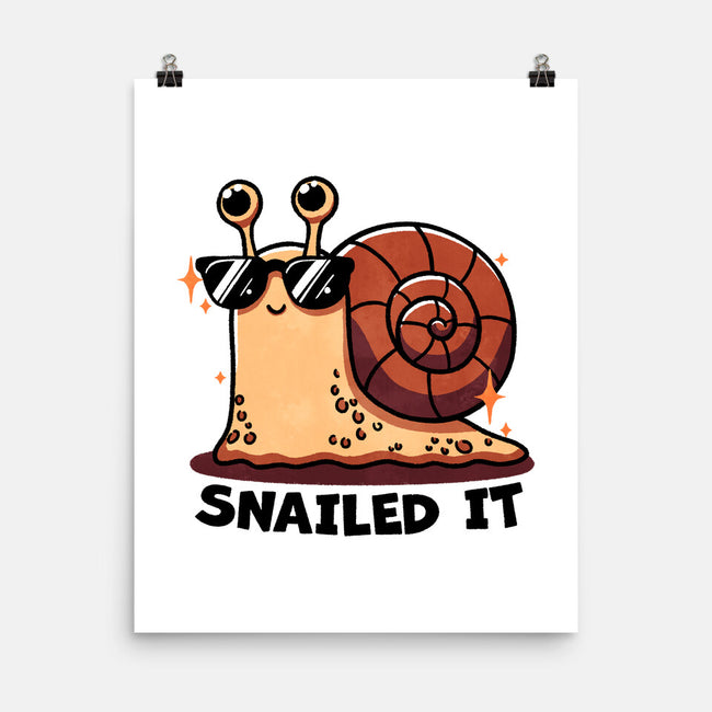 Snailed It-None-Matte-Poster-fanfreak1