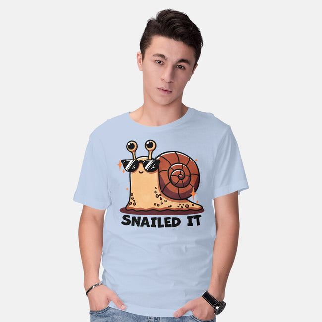 Snailed It-Mens-Basic-Tee-fanfreak1