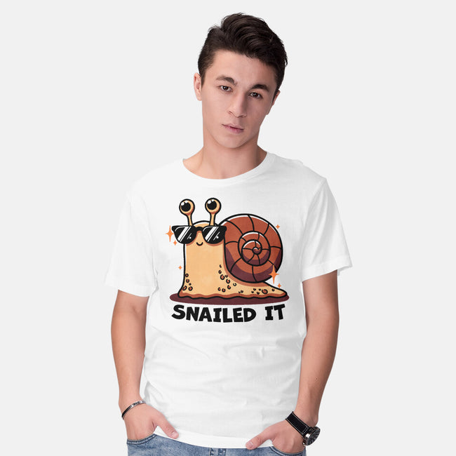 Snailed It-Mens-Basic-Tee-fanfreak1