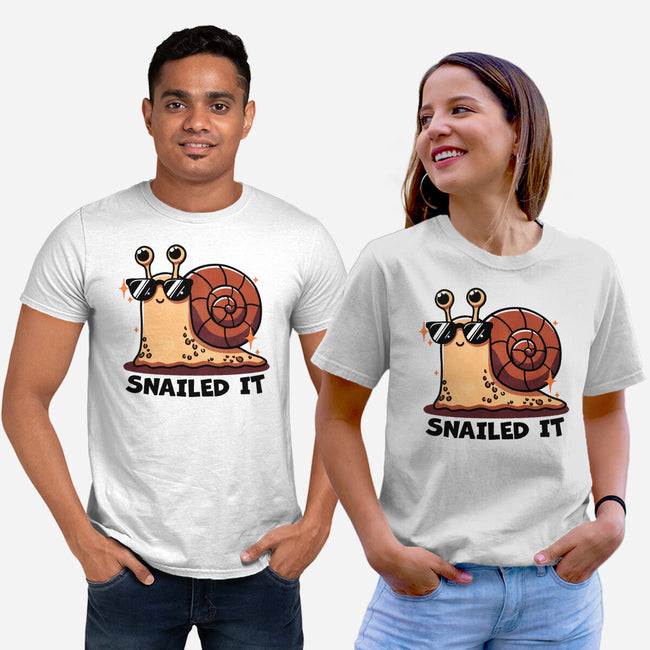 Snailed It-Unisex-Basic-Tee-fanfreak1