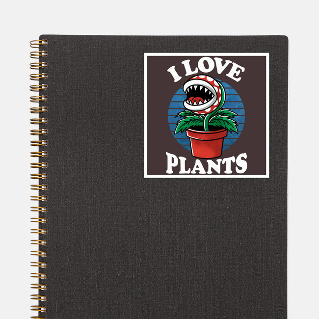 I Love Plants-None-Glossy-Sticker-fanfreak1