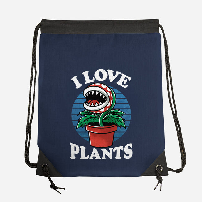 I Love Plants-None-Drawstring-Bag-fanfreak1