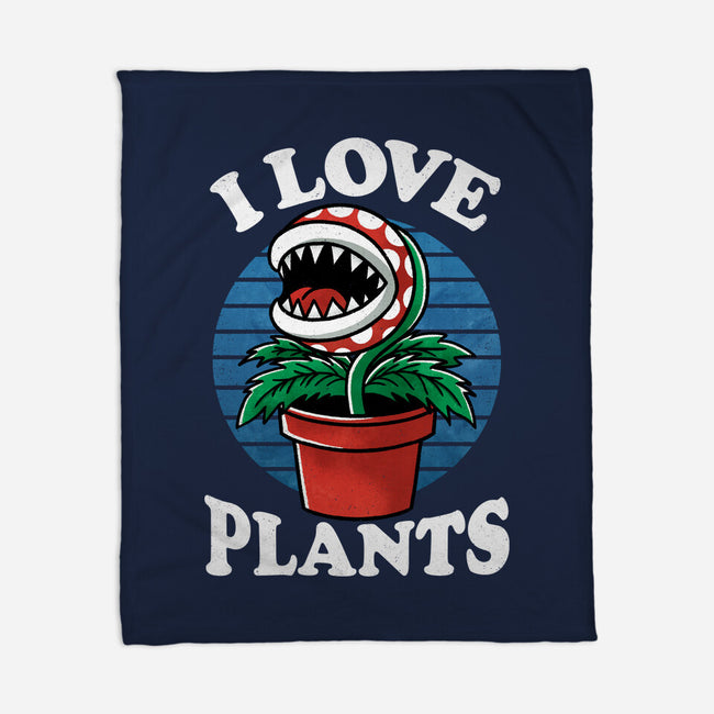 I Love Plants-None-Fleece-Blanket-fanfreak1