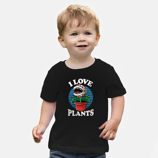 I Love Plants-Baby-Basic-Tee-fanfreak1