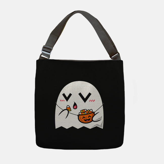 Kawaii Ghost-None-Adjustable Tote-Bag-krisren28