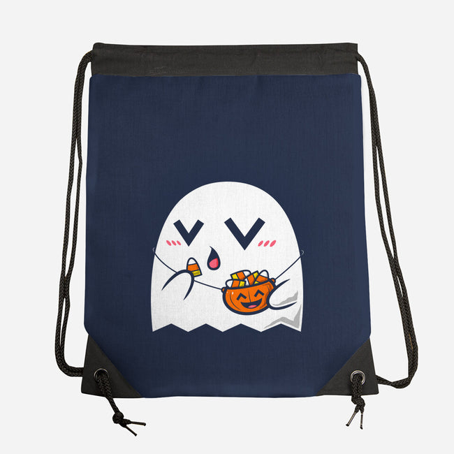 Kawaii Ghost-None-Drawstring-Bag-krisren28