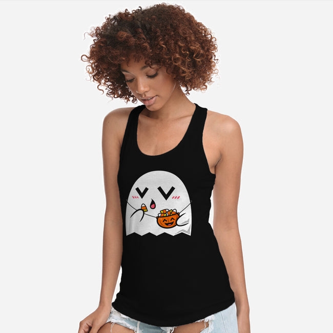 Kawaii Ghost-Womens-Racerback-Tank-krisren28