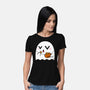 Kawaii Ghost-Womens-Basic-Tee-krisren28