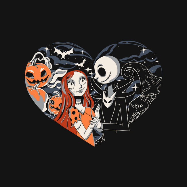 Jack And Sally-Unisex-Kitchen-Apron-yumie