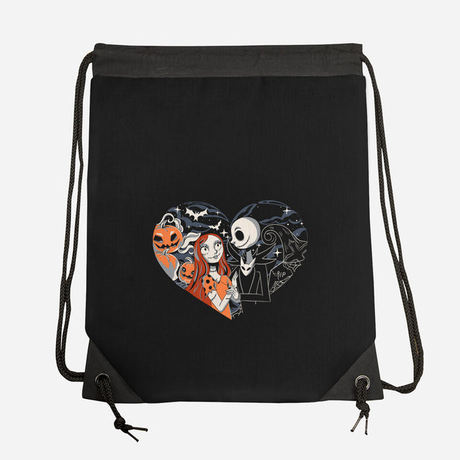 Jack And Sally-None-Drawstring-Bag-yumie