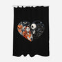 Jack And Sally-None-Polyester-Shower Curtain-yumie