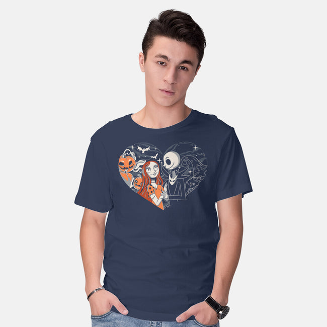 Jack And Sally-Mens-Basic-Tee-yumie