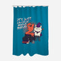 Spooky Night-None-Polyester-Shower Curtain-Freecheese