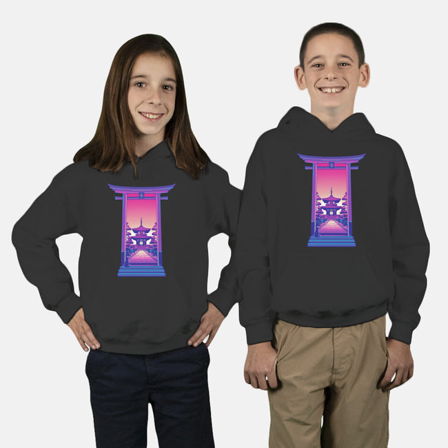 Magic Door-Youth-Pullover-Sweatshirt-sebasebi