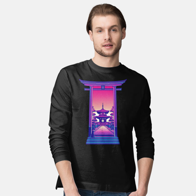 Magic Door-Mens-Long Sleeved-Tee-sebasebi