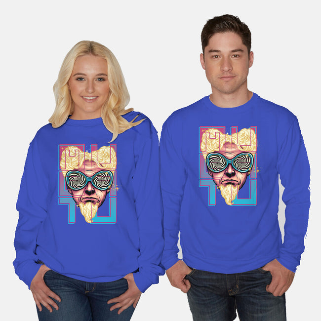 Fashion Icon-Unisex-Crew Neck-Sweatshirt-glitchygorilla