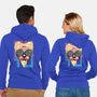 Fashion Icon-Unisex-Zip-Up-Sweatshirt-glitchygorilla