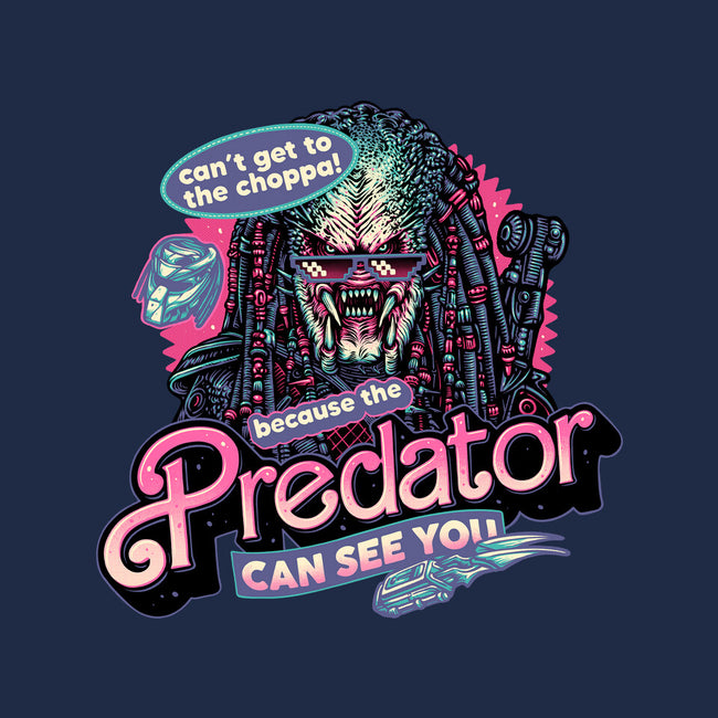 Predator Can See You-None-Matte-Poster-glitchygorilla