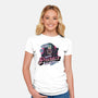 Predator Can See You-Womens-Fitted-Tee-glitchygorilla