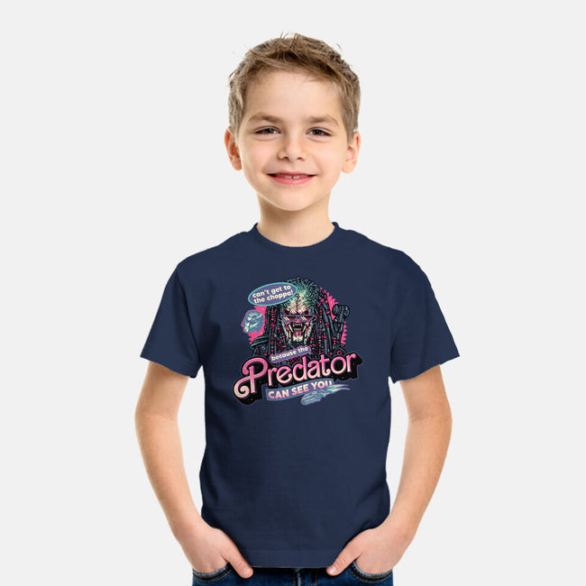 Predator Can See You-Youth-Basic-Tee-glitchygorilla