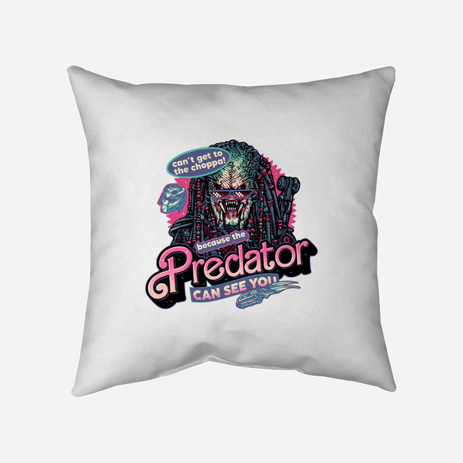 Predator Can See You-None-Removable Cover w Insert-Throw Pillow-glitchygorilla