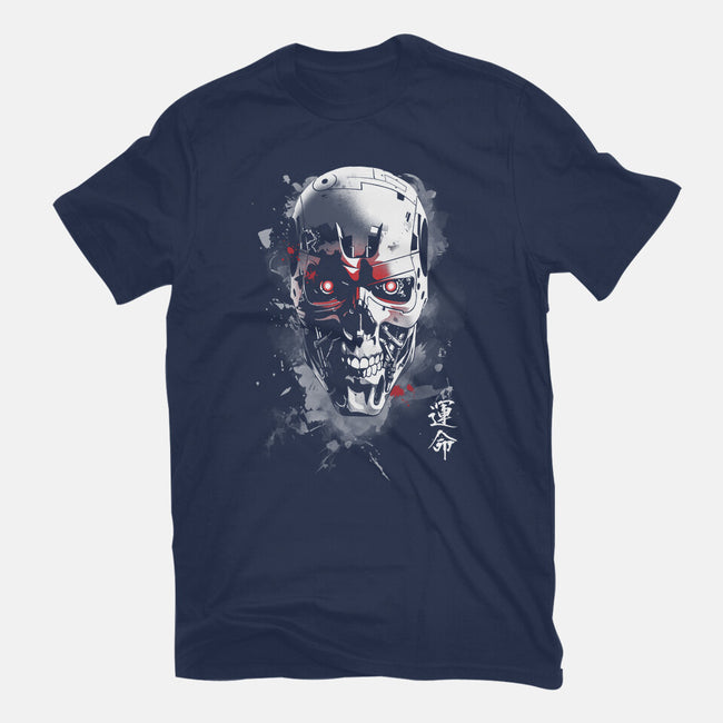 Ink T-800-Womens-Fitted-Tee-ddjvigo