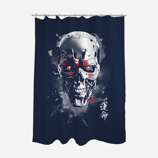 Ink T-800-None-Polyester-Shower Curtain-ddjvigo