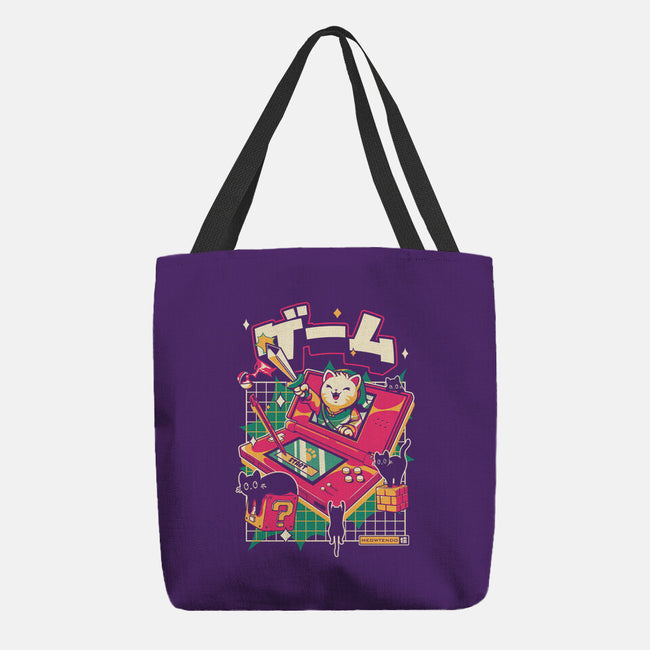 Meowtendo DS-None-Basic Tote-Bag-Yuri Santos Art