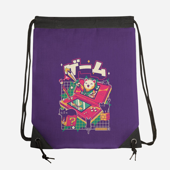 Meowtendo DS-None-Drawstring-Bag-Yuri Santos Art