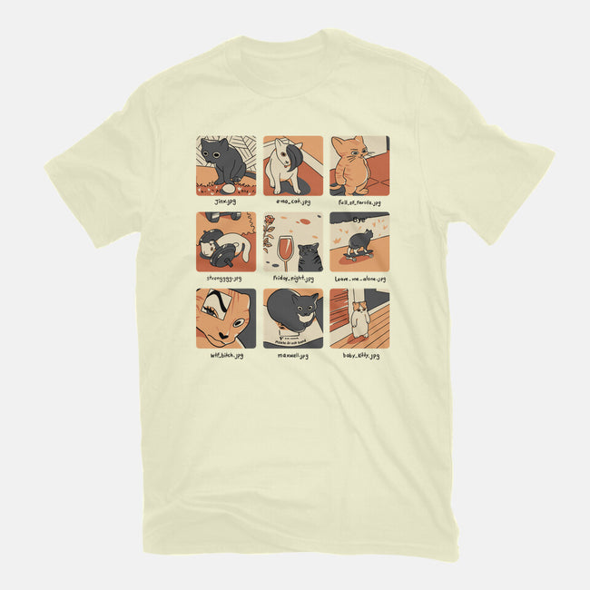 Cat Meme-Mens-Basic-Tee-yumie