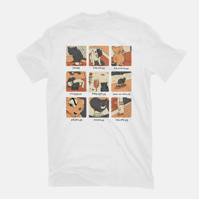 Cat Meme-Womens-Basic-Tee-yumie