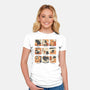 Cat Meme-Womens-Fitted-Tee-yumie