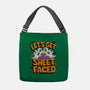 Let's Get Sheet Faced-None-Adjustable Tote-Bag-Kordiush