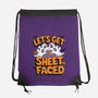 Let's Get Sheet Faced-None-Drawstring-Bag-Kordiush