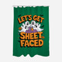 Let's Get Sheet Faced-None-Polyester-Shower Curtain-Kordiush