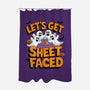 Let's Get Sheet Faced-None-Polyester-Shower Curtain-Kordiush