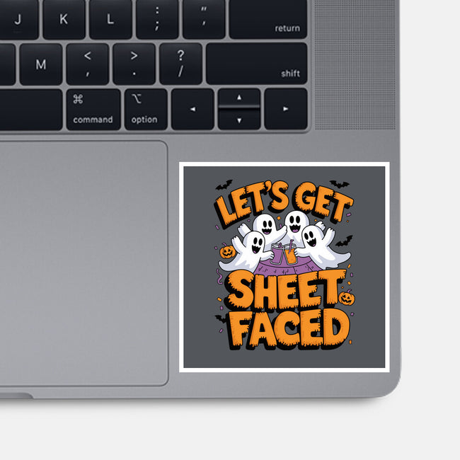 Let's Get Sheet Faced-None-Glossy-Sticker-Kordiush