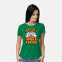 Let's Get Sheet Faced-Womens-Basic-Tee-Kordiush