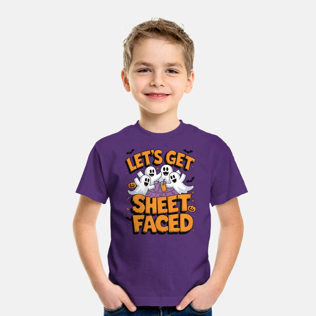 Let's Get Sheet Faced-Youth-Basic-Tee-Kordiush