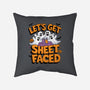 Let's Get Sheet Faced-None-Removable Cover w Insert-Throw Pillow-Kordiush