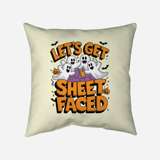 Let's Get Sheet Faced-None-Removable Cover w Insert-Throw Pillow-Kordiush