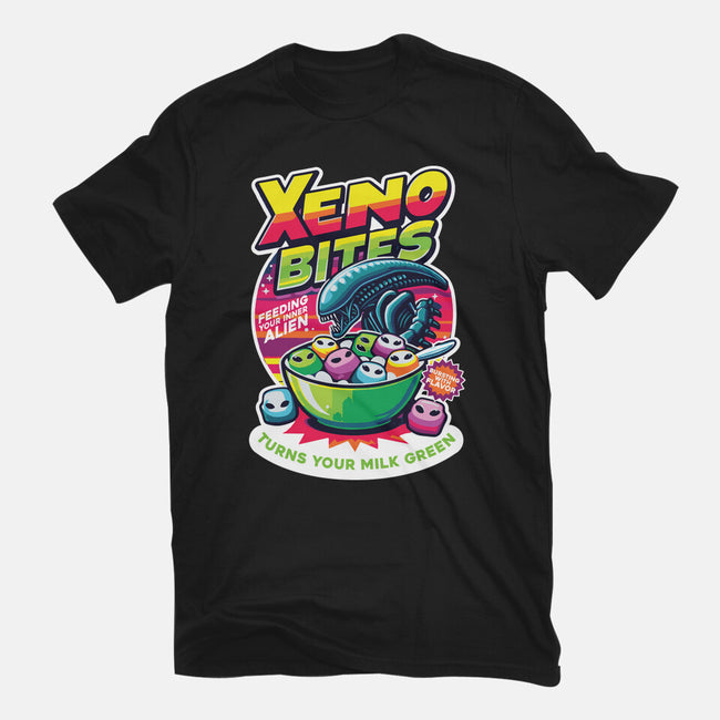 Xeno Bites-Womens-Fitted-Tee-Joel