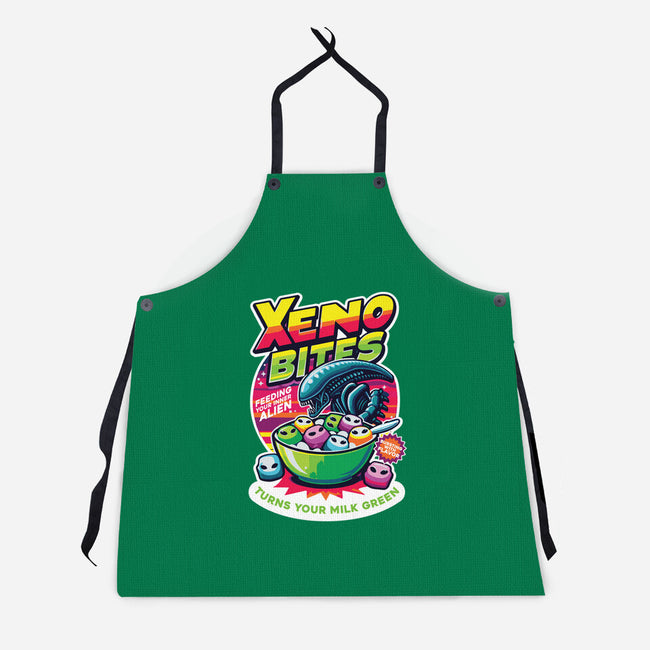 Xeno Bites-Unisex-Kitchen-Apron-Joel