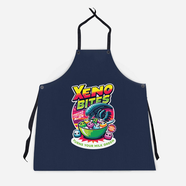 Xeno Bites-Unisex-Kitchen-Apron-Joel