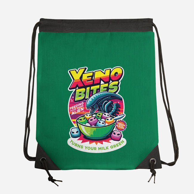 Xeno Bites-None-Drawstring-Bag-Joel