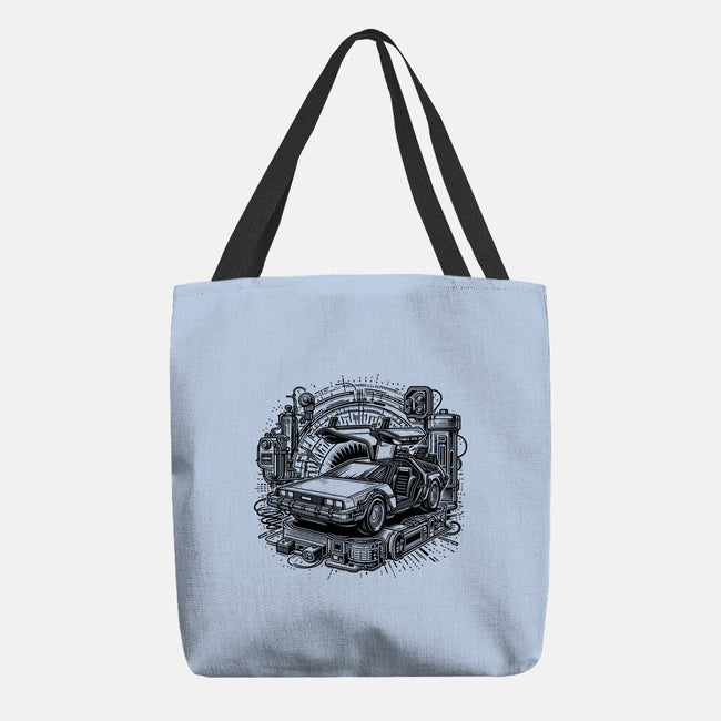 The Time Machine Returns-None-Basic Tote-Bag-Joel